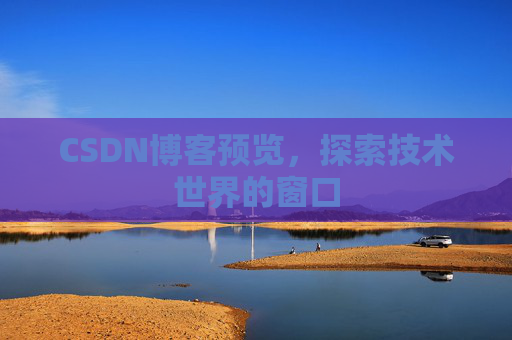 CSDN博客预览，探索技术世界的窗口